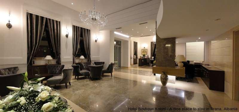 Boutique Hotel Kotoni Тирана Интериор снимка